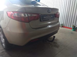 Kia Rio III седан 2011-2017 (необходима подрезка бампера)